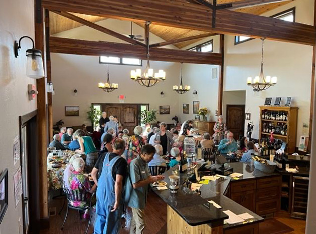 Pebblestone Tasting Room - Climate controlled