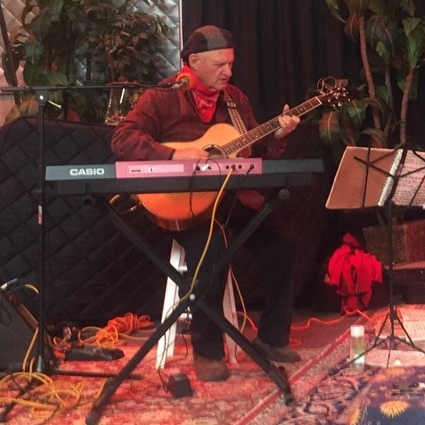 Jon Galfano performs at Pebblestone