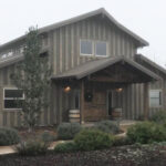 Pebblestone Tasting Barn - foggy morning