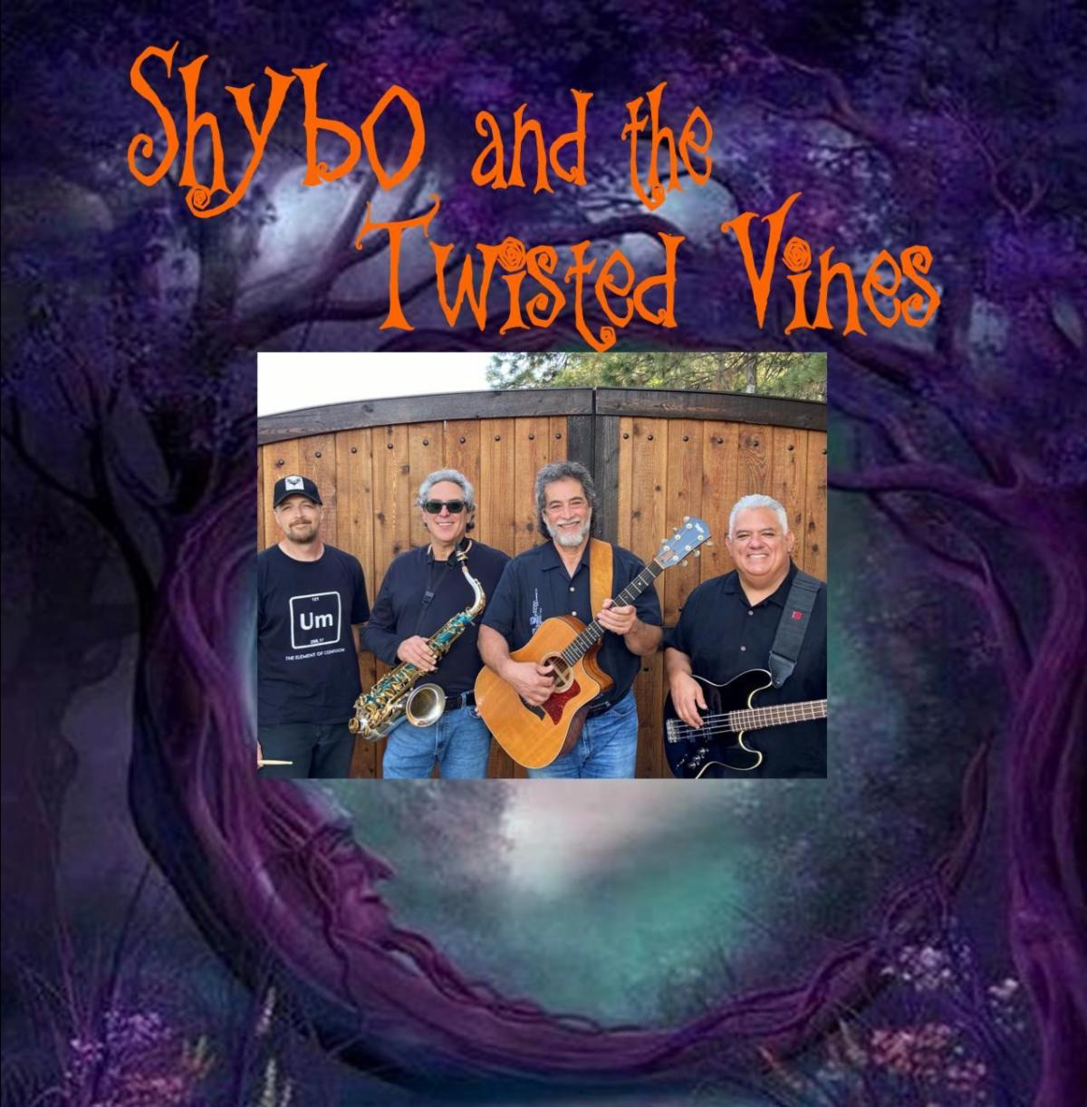 Shybo and the Twisted Vines performing at Pebblestone Cellars