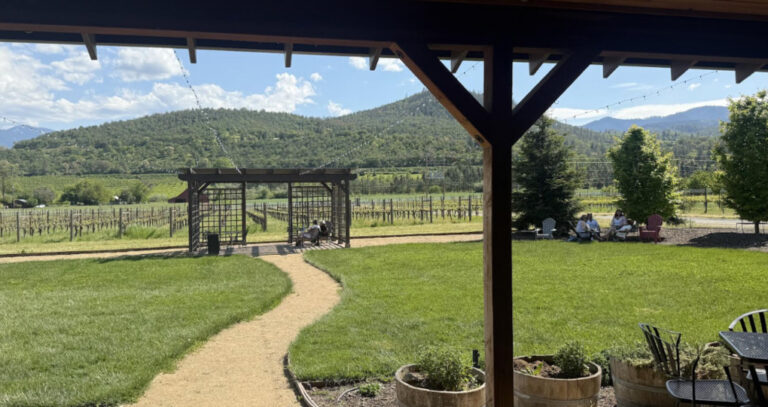 Springtime at Pebblestone Tasting Room