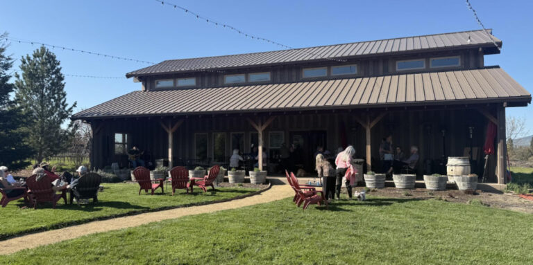 Summer on the lawn at Pebblestone Tasting