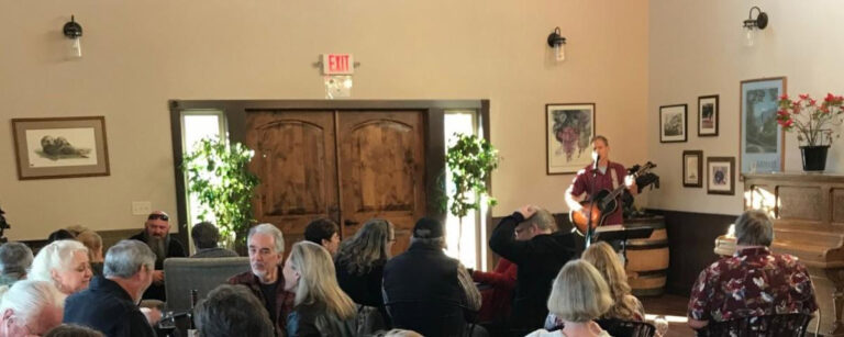 The Pebblestone tasting barn is very cool!